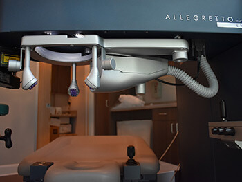 Lasik Equipment in a procedure room