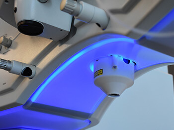 close up of lasik Equipment 