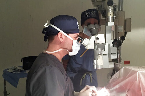 Parhurst doctor performing surgery