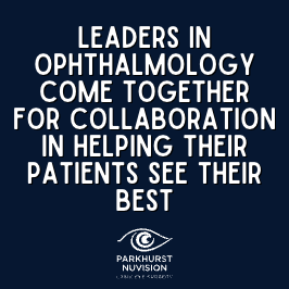 ophthalmology leaders coming together to better help patients
