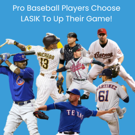 Pro Baseball players use LASIK